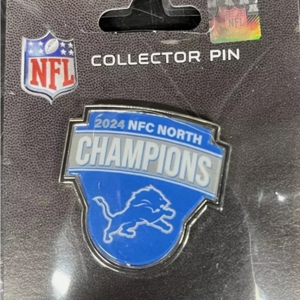 2024 NFC North Champions Collector Pin